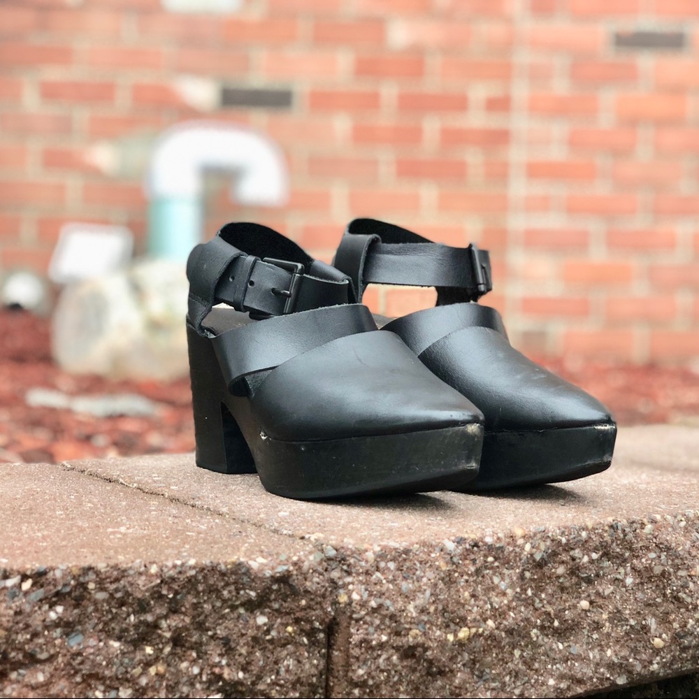 Intentionally Blank Leather Booties